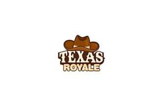 design king queen texas logo