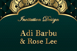 design creative flyer, poster and invitation card