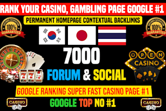 make 7000 forum profile SEO backlinks, link building