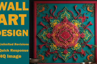 design graffiti music wall doodle sculpture or any type of art for your space