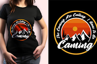 do custom graphic and typography t shirt design
