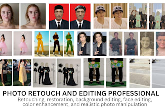 do natural photo retouching and photo editing professionally