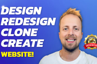 design, redesign, clone, rebuild or revamp wordpress website
