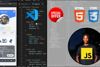 write or debug HTML, CSS and javascript