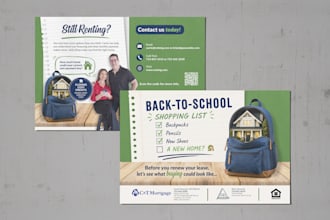 design a postcard, or a business card
