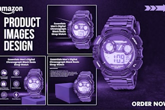 design amazon or bol product listing  custom business infographics,