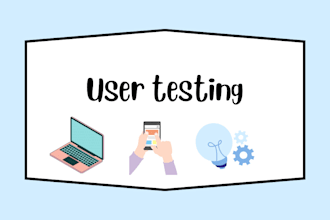 test websites and apps as a user
