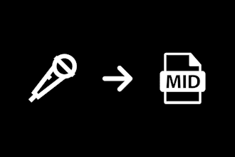 convert singing voice to a midi sequence