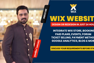 redesign wix site design wix website redesign wix site revamp wix website clone