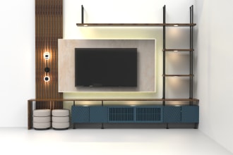 do 3d modeling and rendering of products and furniture