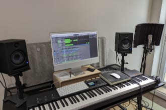 compose and produce background music in a range of styles