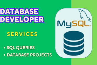 write sql queries and create database projects