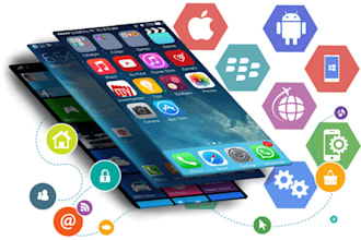 develop android, ios flutter mobile applications