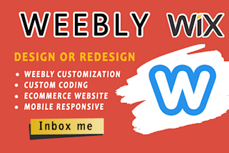 do wix weebly and wordpress website design