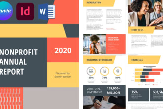 do brochure company profile, annual reports, white paper, ebook, booklet