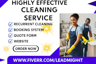 generate home cleaning leads build chimney office gutter carpet cleaning website