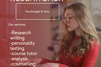 teach you all research, psychology, sociology and economics courses