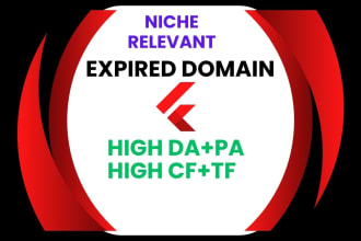 find super expired domains having DR da 90 links for 301 redirect