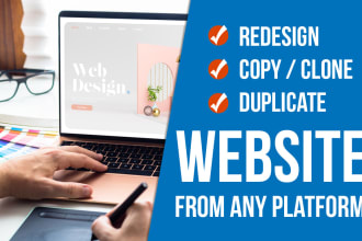 replica , duplicate and modify any website