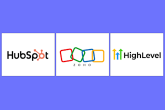 setup and automate zoho, hubspot, and gohighlevel CRM