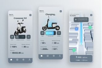 develop escooter sharing app, ebike rental app, ev charging app, carpooling app