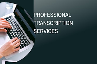 do transcription with timestamps for medical or general requirements