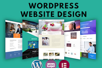 create wordpress site, build wordpress website design