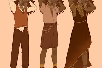 design cool stylish outfits for your oc