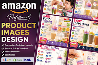 do amazon product listing images design,infographic pictures,main photos editing