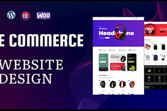 develop e commerce, online shopping store or business website