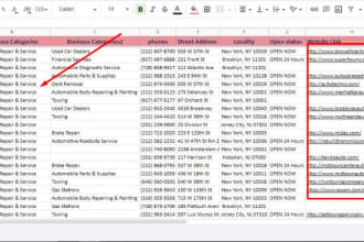 do b2b sales lead generation email list and google map