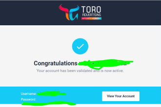 get toro advertising CPA account approval for anyone