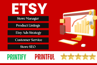 pro etsy shop management and customer services