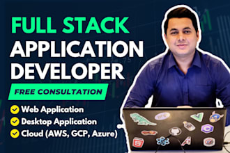 develop full stack web application