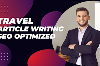 write your travel and lifestyle blog or article