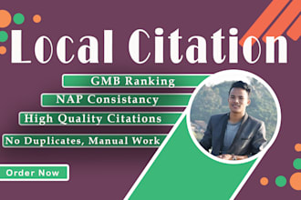 build top local citations and directory listings for you