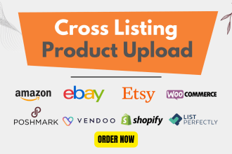do cross listing on poshmark, ebay, mercari using vendoo