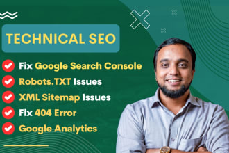 fix google search console, 404 errors, xml sitemap, robots txt, indexing issues