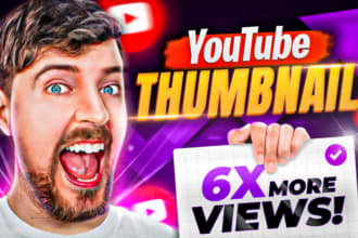 design the best youtube thumbnail within 30 minutes
