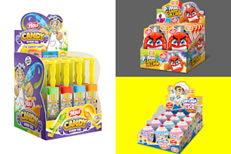 design professional food and snack packaging