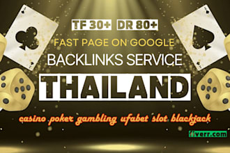 create thailand seo do follow backlinks top quality high da thai link building