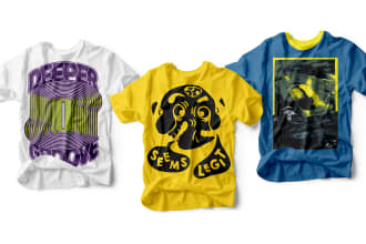 design an illustrated tshirt for your band or label