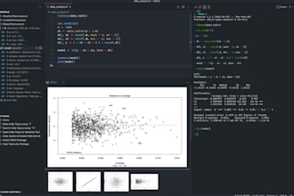 do data analytics, r programming language, r studio tasks