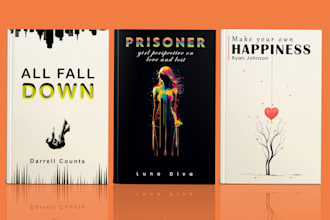 design professional book cover or ebook cover