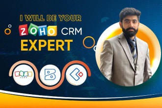 provide zoho CRM customization and integration services