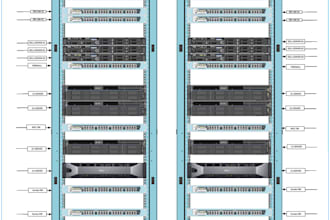 design professional network diagrams in visio and drawio for cisco, data center