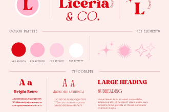 design an attractive brand guideline for your business