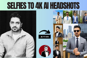 do stylish ai headshots portraits for instagram, facebook, tinder, linkedin