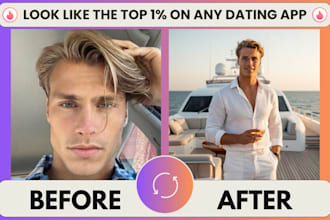 create ai headshot images for online dating, tinder, hinge