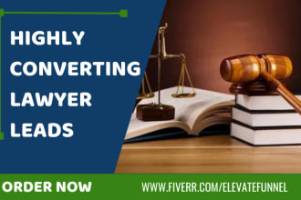 generate lawyer attorney law firm jurist prosecutor family law litigation leads